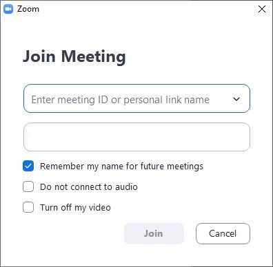 join ZOOM